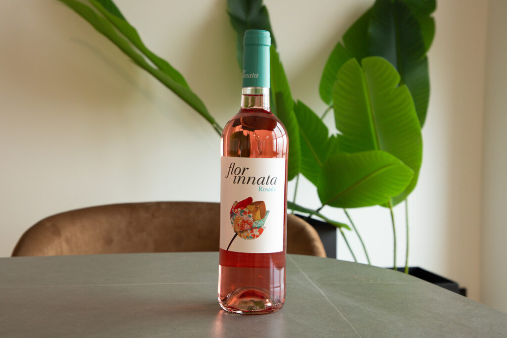 Flor Innata Rosado: vino rosado Tempranillo de Bodega Valdecuevas